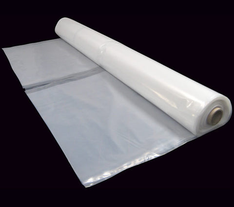 11 Metre Wide Large Clear Polytunnel Sheeting - UV Stabilised, 600 Gauge / 150 Micron