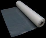 2 Metre Wide Clear Heavy Duty Polythene Sheeting - 1000 Gauge