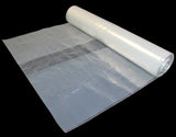 4 Metre Wide Clear Polythene Sheeting - 500 Gauge / 125 Micron